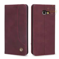 Case Untuk Samsung A7 2017 Genuine Pola Casing Super PE Leather Cover Full 360 Degree TPU Waterproof