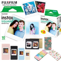 Fujifilm Instax Square Instant Film for Fuji SQ20 SQ10 SQ6 Cameras, Smartphone Share SP-3 Printer,Photo Album, Camera Bag,Frames