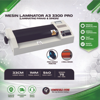 Mesin Laminating A3 330mm Laminator GRAKITEC 330D PRO + Handle - 330D PRO + HANDLE