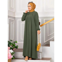 Váy Cứng Trung Bình Xếp Ly, Hàng Mới Về, Áo Choàng Hồi Giáo Thổ Nhĩ Kỳ, Váy Áo Choàng Dáng Rộng Thíc