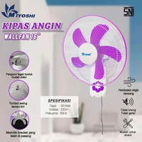 kipas angin dinding miyoshi 16 inch