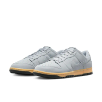 【NIKE 耐吉】休閒鞋 男鞋 運動鞋 麂皮 DUNK LOW RETRO SE 灰 HQ1932-001