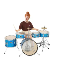 16 Inch Musical Drums Set Drum Kit For Kids Children Percussion Instrument Bass Snare Floor Tom Drum Kids Percussion Instruments