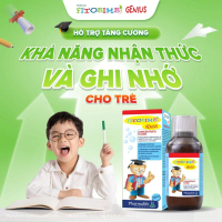 Fitobimbi Genius - Hỗ trợ trẻ tăng cường nhận thức, ghi nhớ tốt