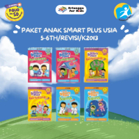 [Erlangga Official] Buku Paket Tk/Paud: Paket Anak Smart Plus Isi 6 Buku Usia 5-6 Tahun Revisi