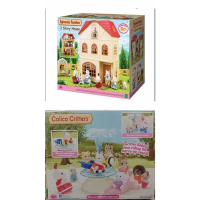 特價組合！海邊遊樂組+森林家族 Sylvanian Families 歐版 3 story house三層豪華別墅組