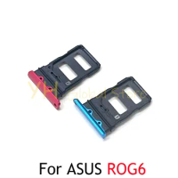 For ASUS ROG6 ROG Phone 6 Sim Card Slot Tray Holder Sim Card Repair Parts