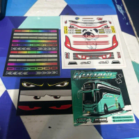 Stiker Miniatur Lampu Bus JetBus 3+ ANIME (BONUS STIKER BUS RANDOM)