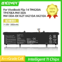 SKOWER B31N1911 Battery For ASUS VivoBook Flip 14 TM420IA TP470EA M413DA M413DA-EK162T M413DA-EK007T X421DA X421EA C31N1911 ASUS