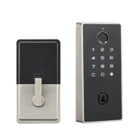 【Kwikset 凱特安】PI3S觸控式電子門鎖-指紋版 不含安裝(指紋密碼輔助鎖)