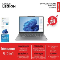 LENOVO IDEAPAD 5 2IN1 14IRH9 89ID [INTEL I5-13420H/16GB/512GB/14" WUXGA IPS/TOUCH/WIN11HOME] LUNA GR