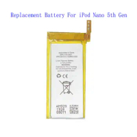 1 x Replacement 616-0467 Nano 5 Battery For Nano 5 Battery 3.7V For iPod Nano5 5G 5th 5Gen Generation MP3 Rechargeable Nano 5