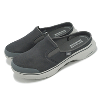 Skechers 懶人鞋 Go Walk 7-Cabrio 2 男鞋 灰 緩衝 輕量 休閒鞋 穆勒鞋 216645CHAR
