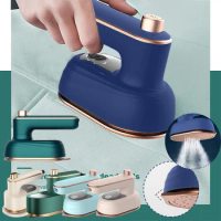 Professional Mini Steam Iron Handheld Portable Garment Steamer Wet Dry Ironing Machine Portable Electric Iron Steamer Clothes