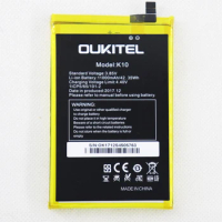 ISUNOO Original Battery For Oukitel K10 1100mAh Mobile Phone +Tools