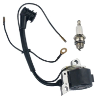 Ignition Coil With Spark-Plug For Stihl 024 026 028 029 034 036 038 039 044 048 Ms240 Ms260 Ms290 Ms310 Ms360 Ms360C Ms390 Ms440