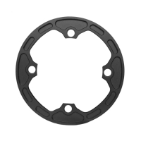 Perlindungan perlindungan aloi aluminium untuk basikal, panduan rantai Bash Guard BCD104, sesuai unt