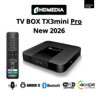 TV Box HDMEDIA TX3 Mini PRO 2026 Android TV 12 WiFi6 Điều Khiển Giọng Nói / Bảo hành chính hãng 1 nă