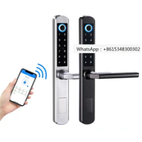 Digital Wifi Electronic Fingerprint Door lock Work With TTlock Intelligent