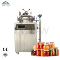 Automatic Aluminum Foil Pouches Autoclavable Retort Sterilizer Autoclave Machine For Soft Packages B