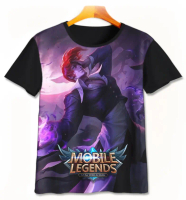 Baju Kaos Anak & Dewasa 3D Mobile Legends ML - Chou King Of Fighter Pakaian Laki - Laki Perempuan Ka