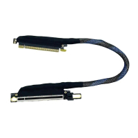 สายต่อขยาย Zhend PCIE 5.0 X16 ความเร็วสูง ยืดหยุ่น สำหรับการ์ดจอ GPU พร้อมความกว้างของช่องทาง 64GB/ว