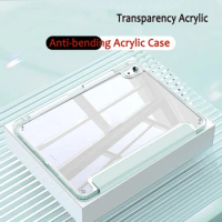 Anti-bending Transparency Acrylic Case for Huawei Matepad 11 2021 Pro 10.8 for Huawei Matepad Pro 11 2022 Auto Wake-up Cover
