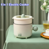 For Multi- Cooker 600w Double-layer Rice Cooker Household Smart Hot Pot Wok Non-stick Rice Cooker