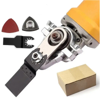 Bộ Chuyển Đổi Máy Cắt Cầm Tay Thành Máy Cắt Rung(Tặng kèm lưỡi cưa, đầu chà nhám) phù hợp với ma