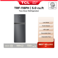 2025 TCL 5 cu.ft. Two Door Direct Cool Refrigerator - TRF-118PH REF2026