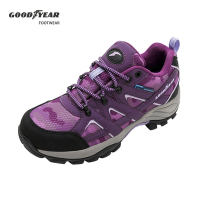 GOODYEAR固特異 戰術靴 女款動態防水戶外鞋-紫色 / GAWO22427