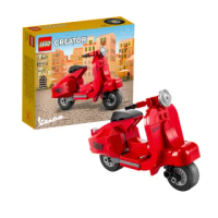 【LEGO 樂高】積木 CREATOR系列 偉士牌摩托車 Vespa 小偉士牌 40517(代理版)