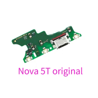 10PCS For Huawei Nova 5T USB Charging Port Dock Connector Flex Cable Board