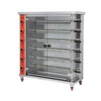 Chicken Rotisserie Machine Commercial Rotating Baking Rotisserie Machine Whole Chicken Bbq Kebab Rotisserie Grill