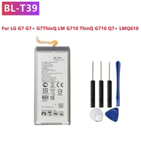 BL-T39 Battery For LG G7 G7+ G7ThinQ LM G710 ThinQ G710 Q7+ LMQ610 BL T39 Mobile Phone Bateria + Free tool