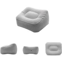 Taffhome Bantal Angin PVC Inflatable Realaxing Pillow Bed Kapuk