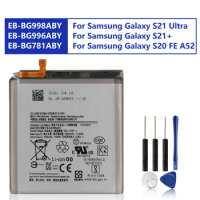 New Replacement Battery For Samsung Galaxy S21 S21+ S21 Ultra S20 FE A52 EB-BG998ABY EB-BG996ABY EB-BG781ABY
