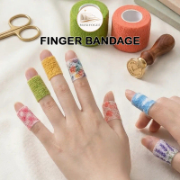 Cute Finger Tape Finger Bandage Self Adhesive Elastic Bandage Wrap School Office Writing Stationery