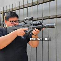 Luvanthings Mainan Water Gel Blaster P90 WEIHUI Full Set WGG Toys
