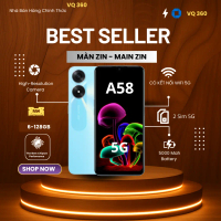 ( 2nd hand ) Điện Thoại OPPO A58 – RAM 6GB ROM 128GB | Pin 5000mAh | Sạc Nhanh 33W | Màn Hình Lớn | 