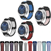Original Strap for Samsung Gear S3 Frontier/Classic Galaxy watch 3 45mm 22mm Silicone Band for Samsung Galaxy Watch 46mm strap