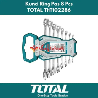 Kunci Ring Pas 8 pcs Combination Spanner Set TOTAL THT102286