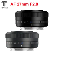 TTArtisan 27mm F2.8 APS-C Auto Focus Lens for Fuji X Mount XF Camera XE4 XT30 XA5 XS10 X100V XT4 XT3 X-PRO1 XH1
