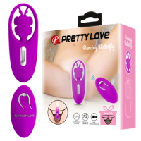 Pretty love Remote Controls12 Speed Wireless Butterfly Vibrators for women Straps on Vibrating Panties G Spot Vibrator