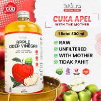 SukaCuka - Cuka Apel Original With Mother 500 ml - Apple Cider Vinegar