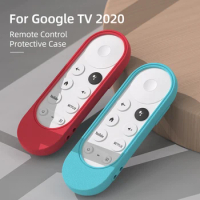 SIKAI Silicone Case for Chromecast for Google TV 2020 Voice Remote Shockproof Protective Cover for Google Remote Chromecast