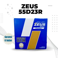 Hot item Aki Mobil Zeus Premium Japan aki kering 55D23R Aki Jeep Wrangler