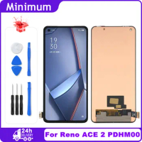 6.55'' Original AMOLED For OPPO Reno ACE2 ACE 2 LCD Display Touch Screen Digitizer For Reno ACE 2 ACE2 PDHM00