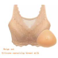 Yuei imay mastectomy bra with pockets for breast prosthesis ladies daily bra