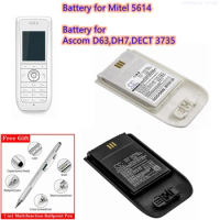 Cordless Phone Battery 3.7/800mAh 660497, 490933A for Mitel 5614, for Ascom D63, DH7, DECT 3735, Not for i63
